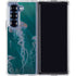 Blue Jellyfish by Vincent Hie Galaxy Z Fold6 Clear Case